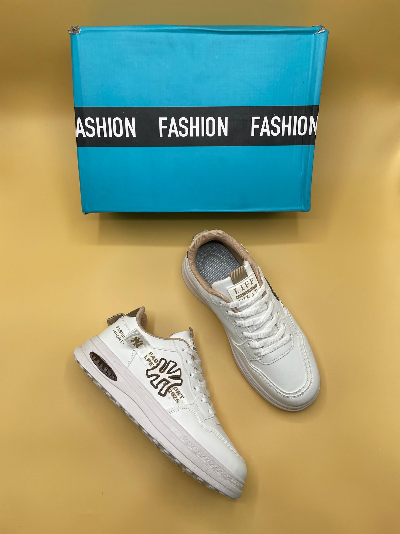 FASHION SNEAKERS(white)