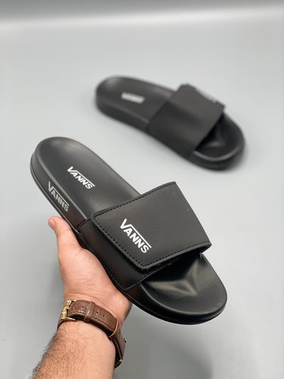 BRAND FOOTWEAR SLIPPERS (black)