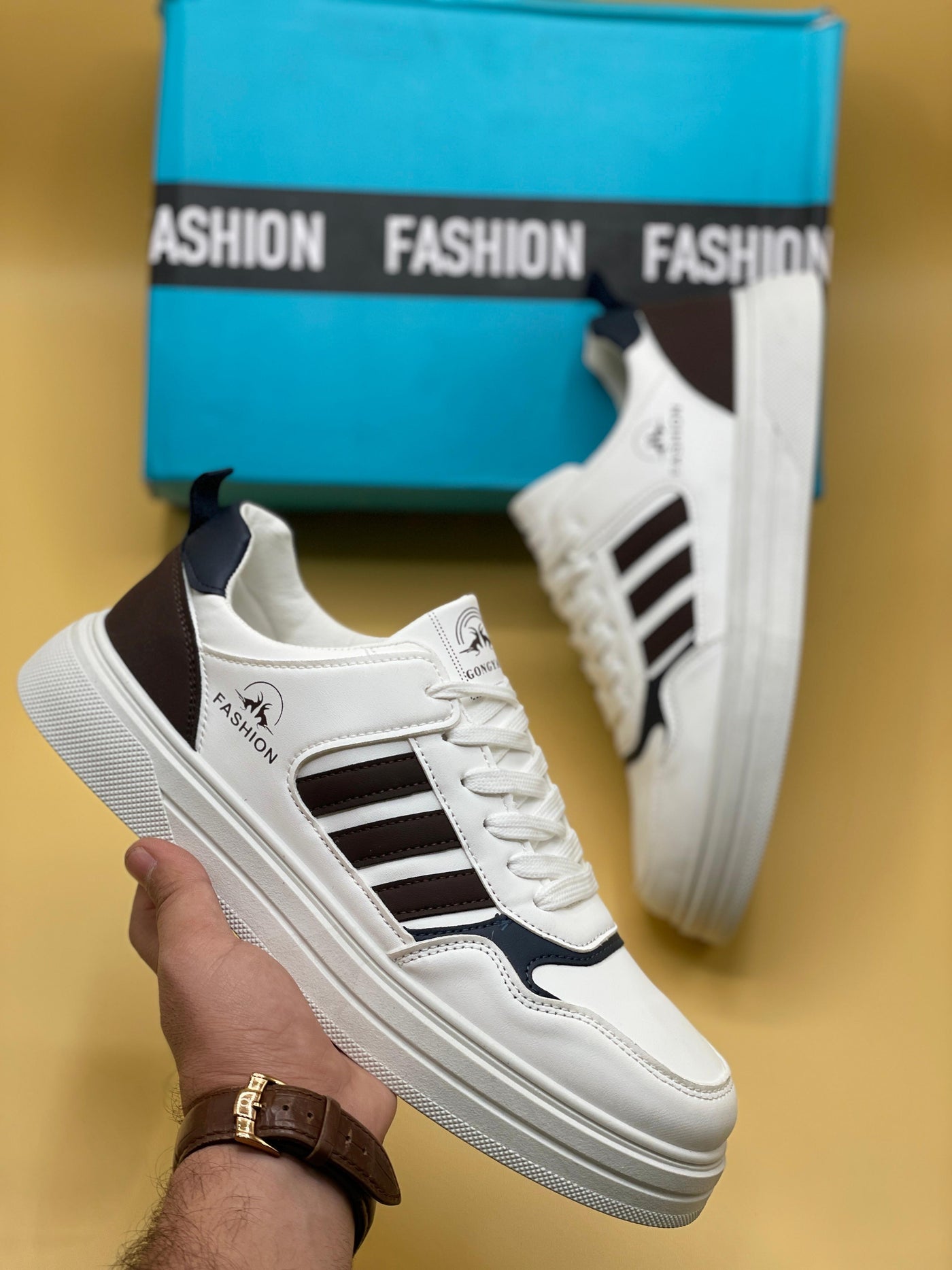 FASHION SNEAKERS(white)