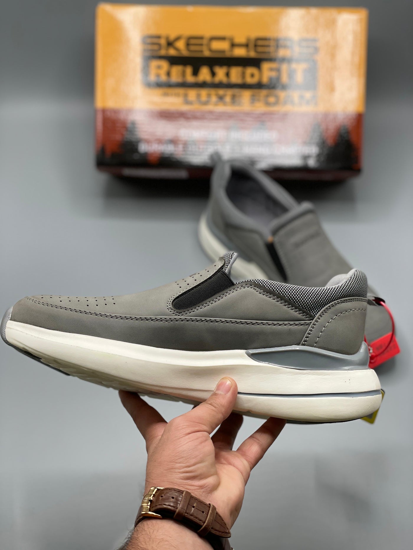 REEWALK HYPER BREAST SKECHERS(grey)