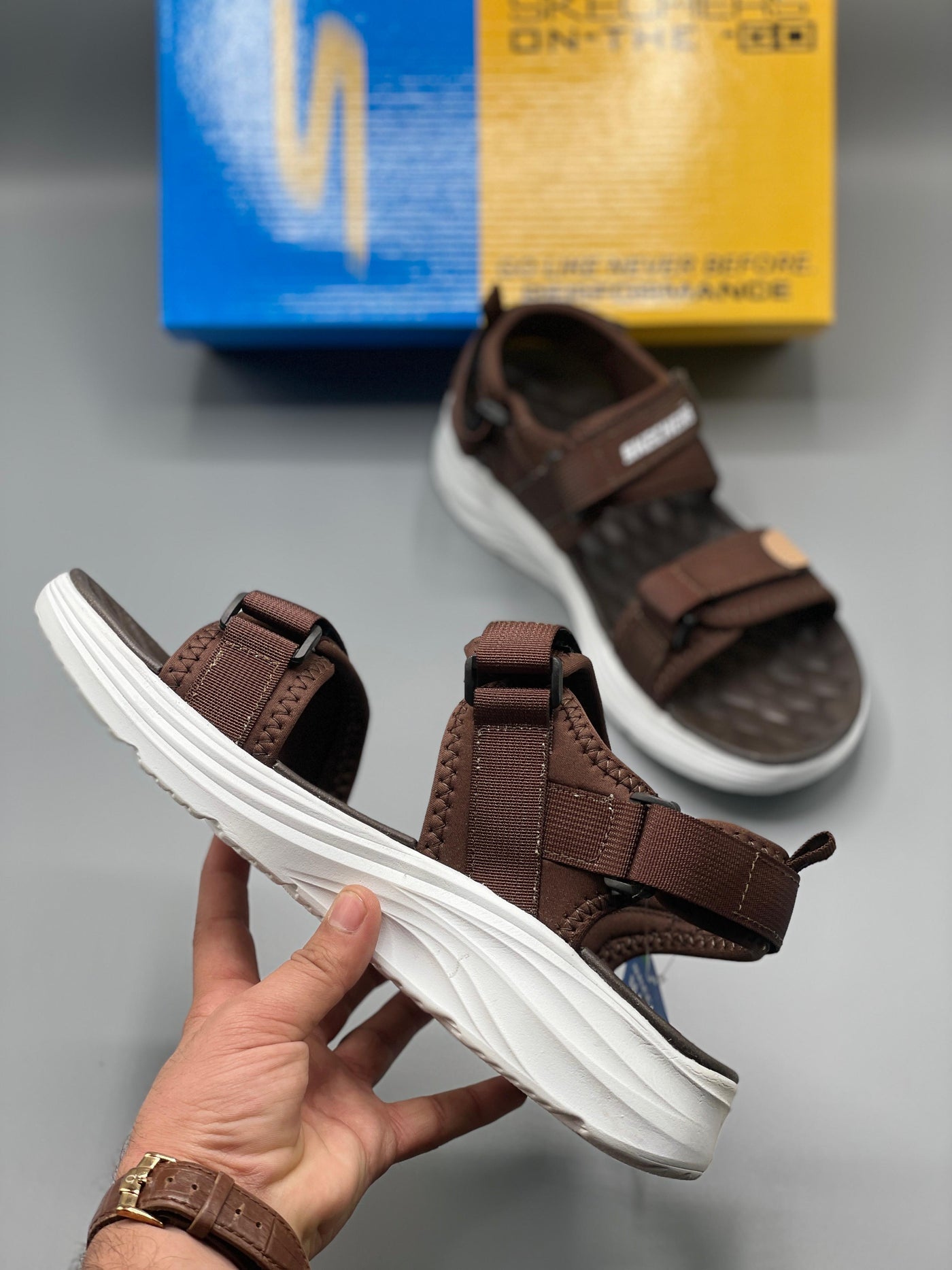 BRAND SNEAKERS FOOTWEAR (brown)