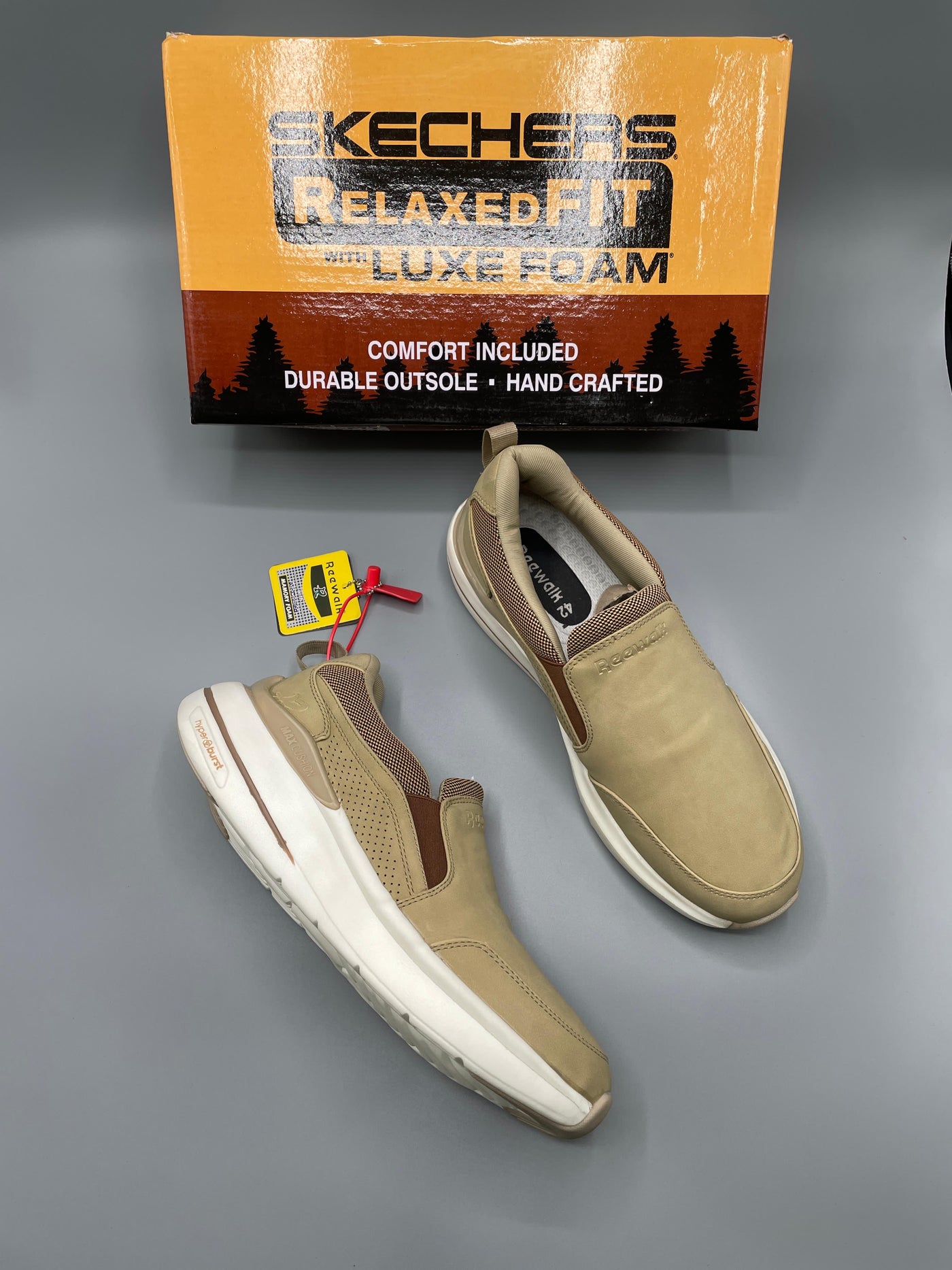 REEWALK HYPER BREAST SKECHERS(brown)