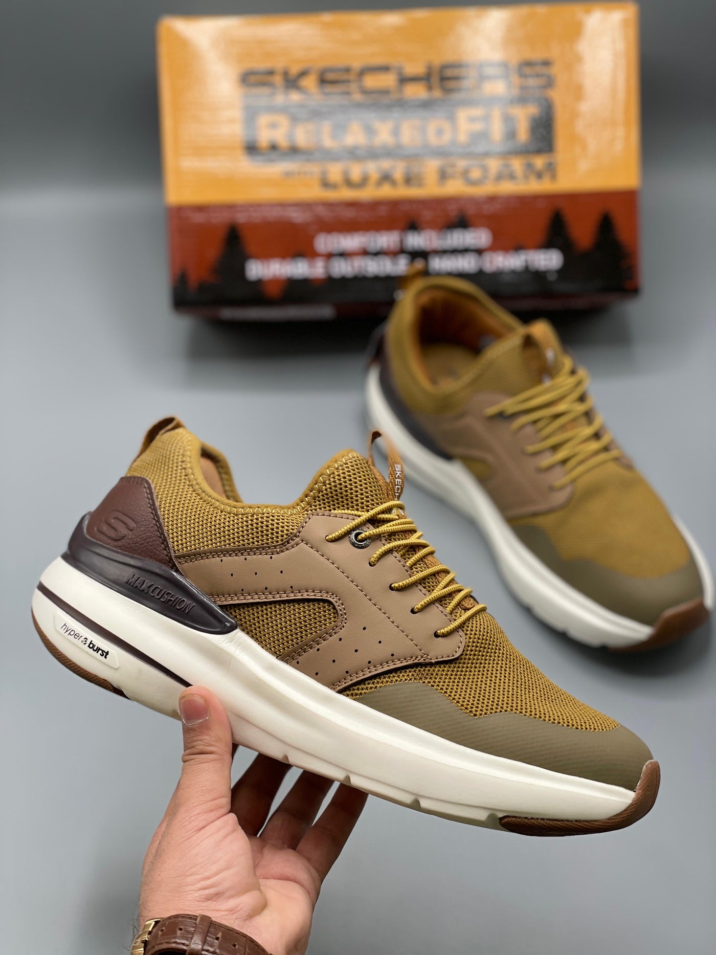 HYPER & BRUST SKECHERS(brown)